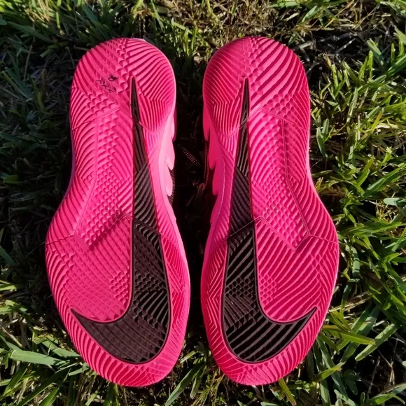 Nike Court Zoom Vapor Pro Burgundy Pink Tennis Shoes Size 9.5