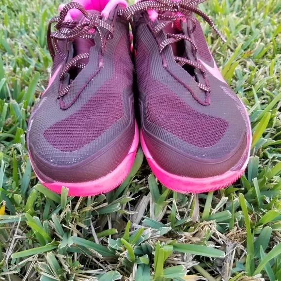 Nike Court Zoom Vapor Pro Burgundy Pink Tennis Shoes Size 9.5