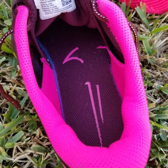 Nike Court Zoom Vapor Pro Burgundy Pink Tennis Shoes Size 9.5