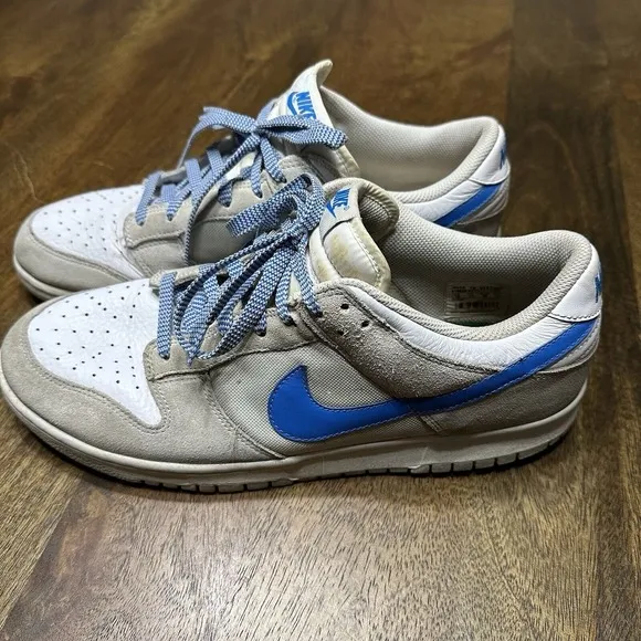 Nike Dunk Cl Low Gray Blue 318020-041 Men's 12 2008