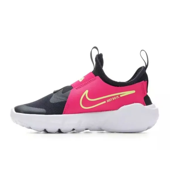 Nike Flex Runner 2 (GS) Girls Shoes Dark Obsidian Size 5Y NEW DJ6038-401