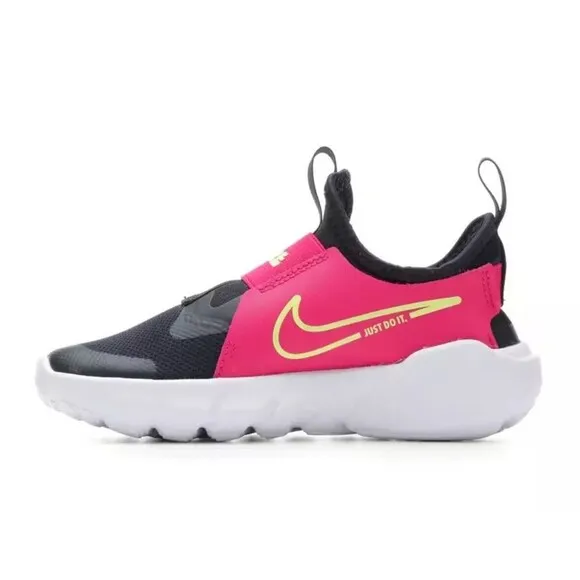 Nike Flex Runner 2 (GS) Girls Shoes Dark Obsidian Size 5Y NEW DJ6038-401