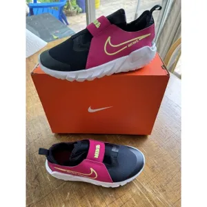 Nike Flex Runner 2 (GS) Girls Shoes Dark Obsidian Size 5Y NEW DJ6038-401