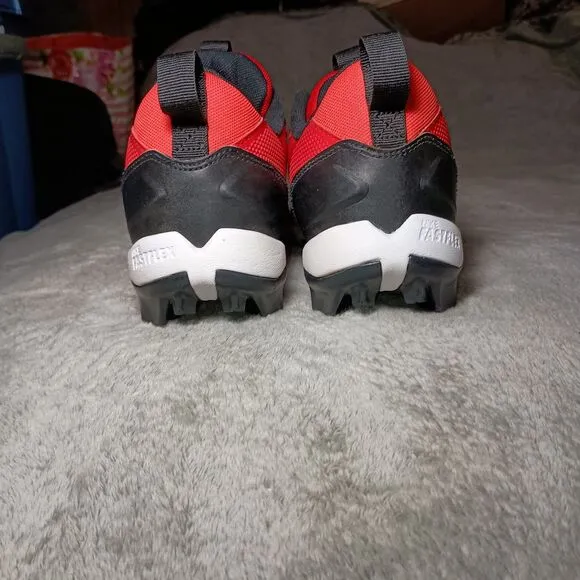 Nike Force Trout 9 Keystone Cleats Red White Baseball Shoes FB9728-600 Mens Sz 9