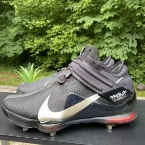 Nike Force Zoom Trout 7 Black /‎ Metal Baseball Cleat CI3134-009 Size 16