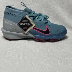 Nike Golf Shoes Air Zoom Infinity Tour 2 Gore-Tex in Blue and Pink NWOT