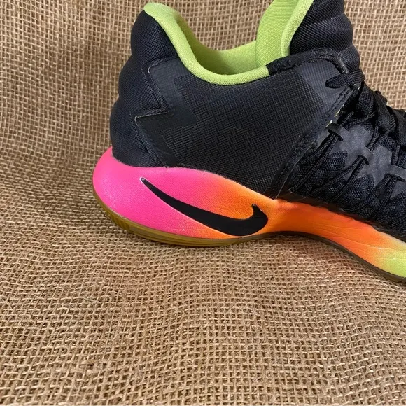 Nike Hyperdunk Rare 2016 Unlimited Black Orange Basketball Shoes Low Size 12