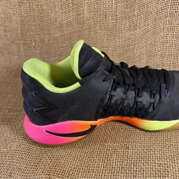 Nike Hyperdunk Rare 2016 Unlimited Black Orange Basketball Shoes Low Size 12