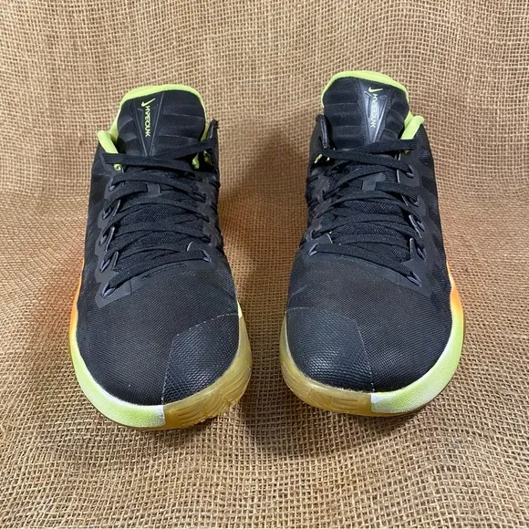 Nike Hyperdunk Rare 2016 Unlimited Black Orange Basketball Shoes Low Size 12