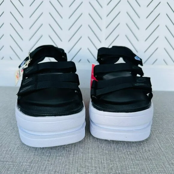 ⭐Nike Icon Classic Platform Chunky Size 10 Women's Sandals Black DH0224-001 New