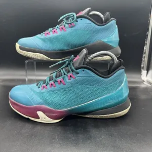 NIKE JORDAN CP3.VIII Low Top Blue Teal Pink Youth SIZE 7Y Womens size 8.5 EUC