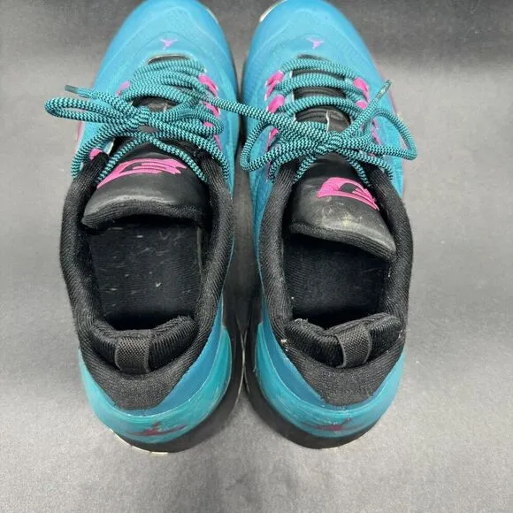 NIKE JORDAN CP3.VIII Low Top Blue Teal Pink Youth SIZE 7Y Womens size 8.5 EUC