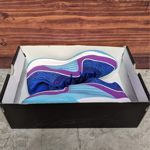 Nike KD 16 Ready, Play Men's 13 Royal Blue Purple Basketball Shoes DV2917-401