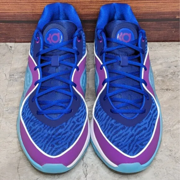 Nike KD 16 Ready, Play Men's 13 Royal Blue Purple Basketball Shoes DV2917-401