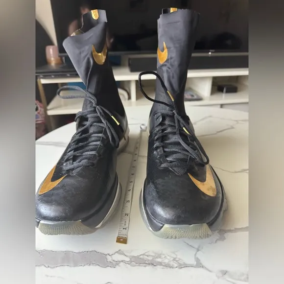 Nike KD 8 Elite Away Men’s 15 - 834185-071 NWOB Black/Gold