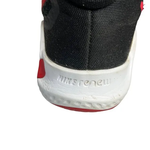 Nike KD Trey 5 IX Kevin Durant Sneakers Shoes Boys Black Red Size 7.5