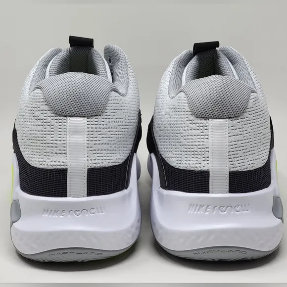 Nike KD Trey 5 X Basketball Shoes Wolf Grey Black Volt DD9538-101 Men Sz 17 New