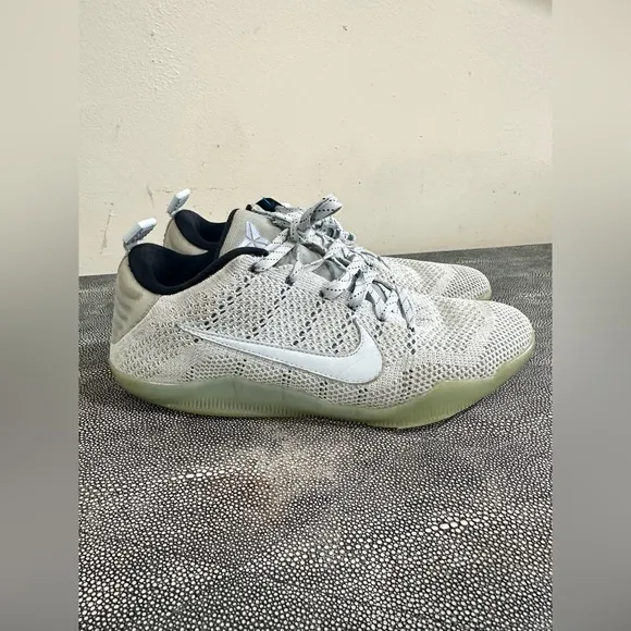 Nike Kobe  11 elite Black and Gray Athletic Shoes