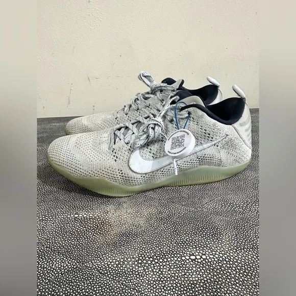 Nike Kobe  11 elite Black and Gray Athletic Shoes