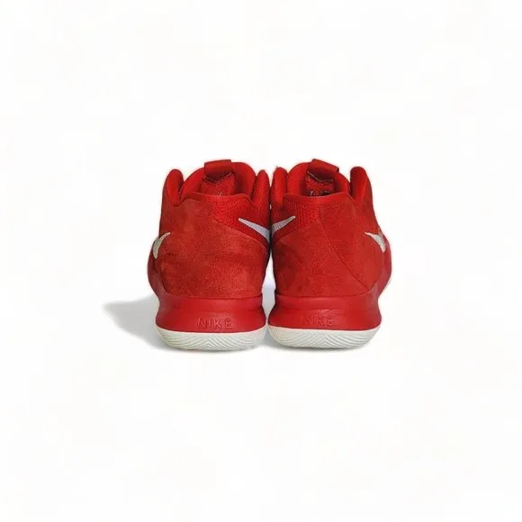 Nike Kyrie 3 Big Kids Basketball Sneakers in University Red Wolf Grey Size 2 Y
