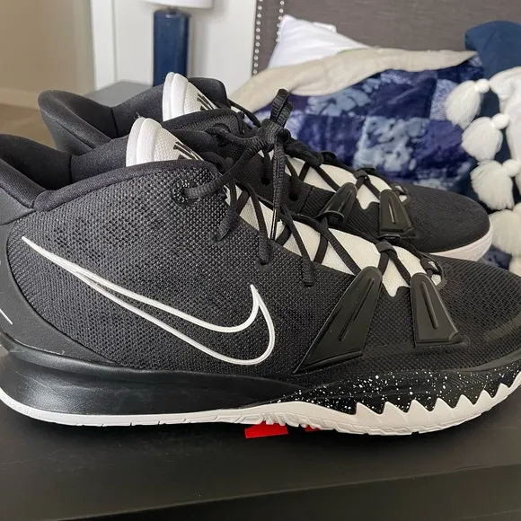 Nike kyrie 7 TB promo black and white basketball shoes men’s size 18