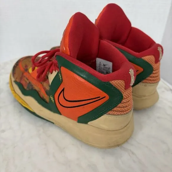 Nike Kyrie Infinity 1 World 1 People Basketball Shoes Orange DO9614-800 Size 3.5