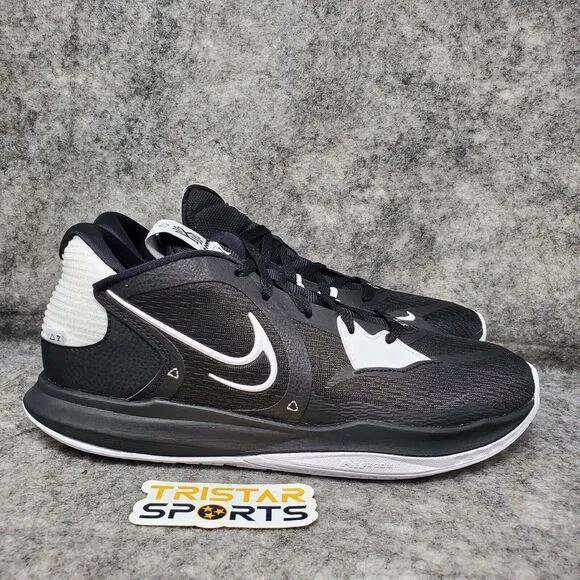Nike Kyrie Low 5 TB Basketball Shoes Mens Size 9 White Black DO9617-002