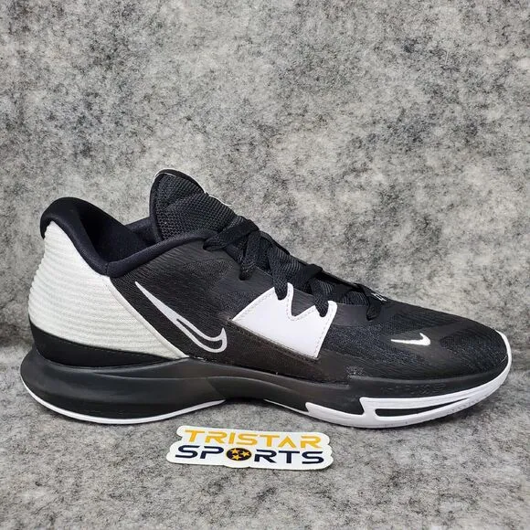 Nike Kyrie Low 5 TB Basketball Shoes Mens Size 9 White Black DO9617-002