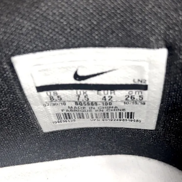 Nike LeBron 16 “Equality” White/Black Sneakers