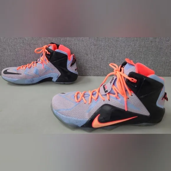 Nike LeBron XII 12 Easter (GS) Basketball Shoes Size 13 Used Exc MSRP $200