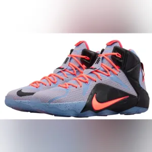 Nike LeBron XII 12 Easter (GS) Basketball Shoes Size 13 Used Exc MSRP $200