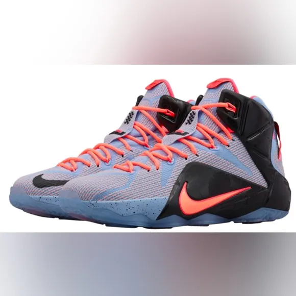 Nike LeBron XII 12 Easter (GS) Basketball Shoes Size 13 Used Exc MSRP $200