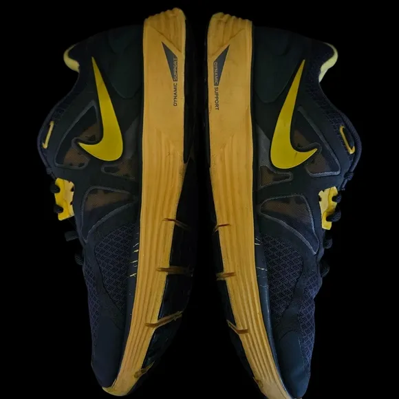 Nike Livestrong Lunarlon Atlethic Men 454515-070Size: 11.5 Gray,Yellow