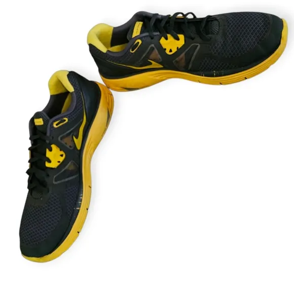 Nike Livestrong Lunarlon Atlethic Men 454515-070Size: 11.5 Gray,Yellow