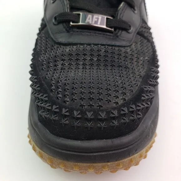 Nike Lunar Force 1 Youth Size 5Y Womens Sz 6.5 Black Gum Duckboot Sneaker Shoes