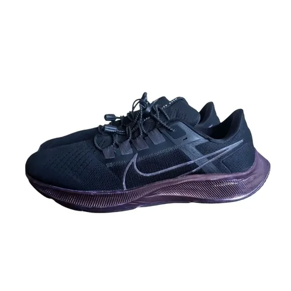 Nike Mens Air Zoom Pegasus 38 CW7356-002 Black Running Shoes Sneakers Size 12.5