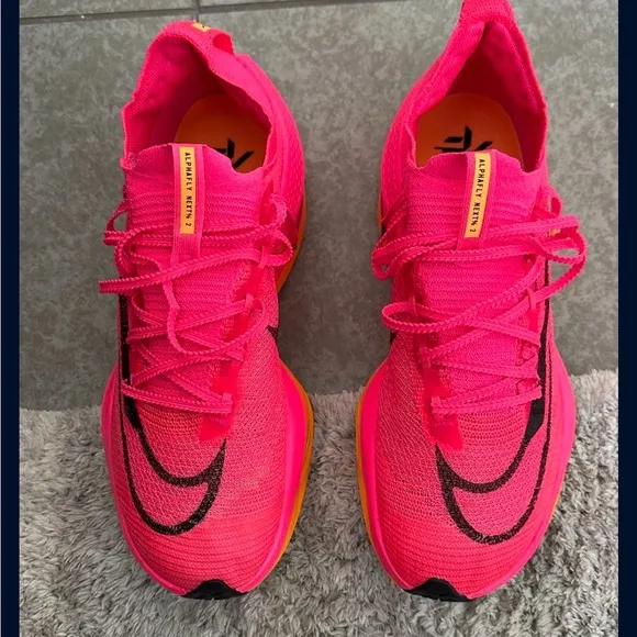 Nike Men's Alpha Fly Next % 2 Pink Running Shoes