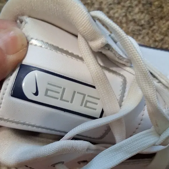 Nike Men's Blue and White Athletic Shoes