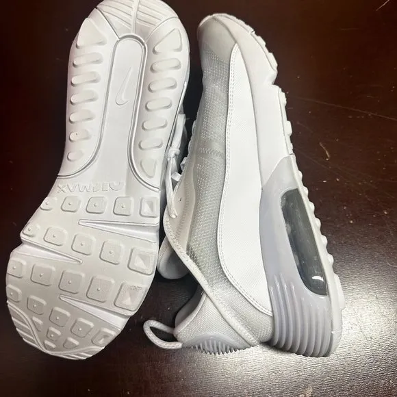 Nike Mens Gray White Air Max 2090 BV997-100 Athletic Running Shoes Size US 12