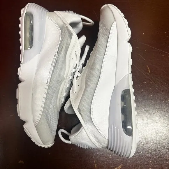 Nike Mens Gray White Air Max 2090 BV997-100 Athletic Running Shoes Size US 12