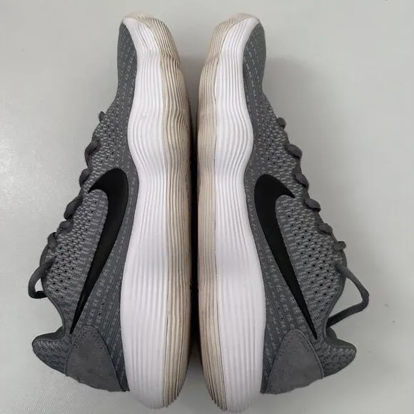 Nike Men’s Hyperdunk Low Gray Basketball Sneaker  Shoes Size 10 897663-002