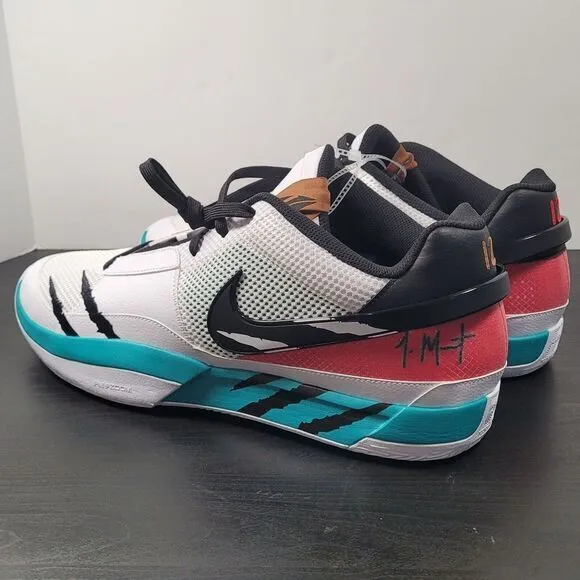 Nike Men's JA 1 Reverse Scratch White‎ Turbo Basketball Shoes Size 18