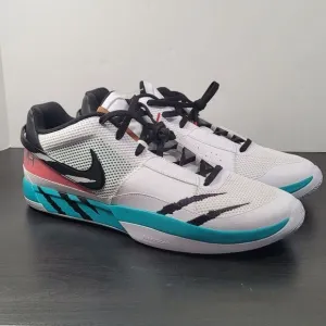 Nike Men's JA 1 Reverse Scratch White‎ Turbo Basketball Shoes Size 18