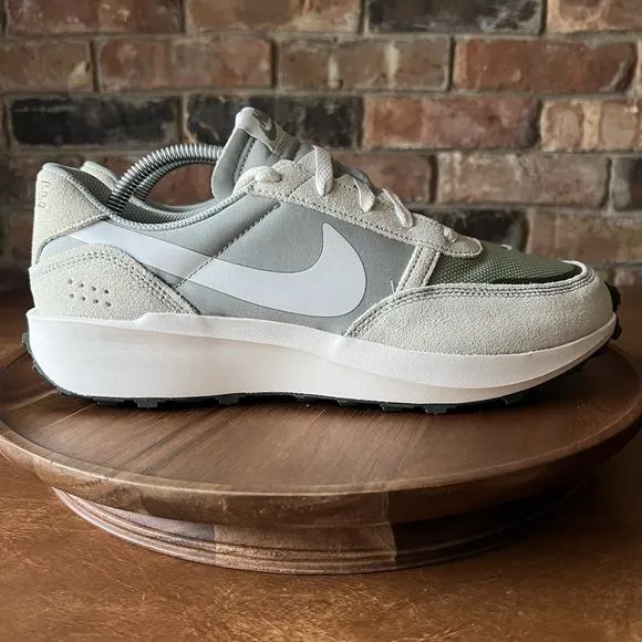 Nike Men's Waffle Nav Suede Jade Horizon Green Comfort Sneakers Shoes Size 10.5