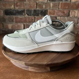 Nike Men's Waffle Nav Suede Jade Horizon Green Comfort Sneakers Shoes Size 10.5