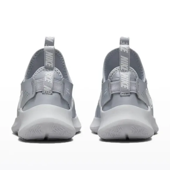 Nike New Flex Runner 3 Grey/ Withe Mesh Preschool Sneaker Shoes FN1449-001