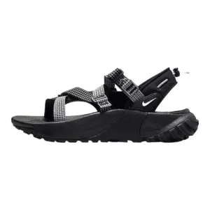 Nike Oneonta Next to Nature Sandals Black &amp; White Size 8