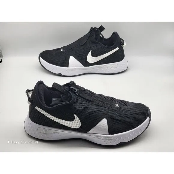 Nike PG 4 TB Promo Black White Mens Basketball Shoes Sneakers CW4134 001 Size 8