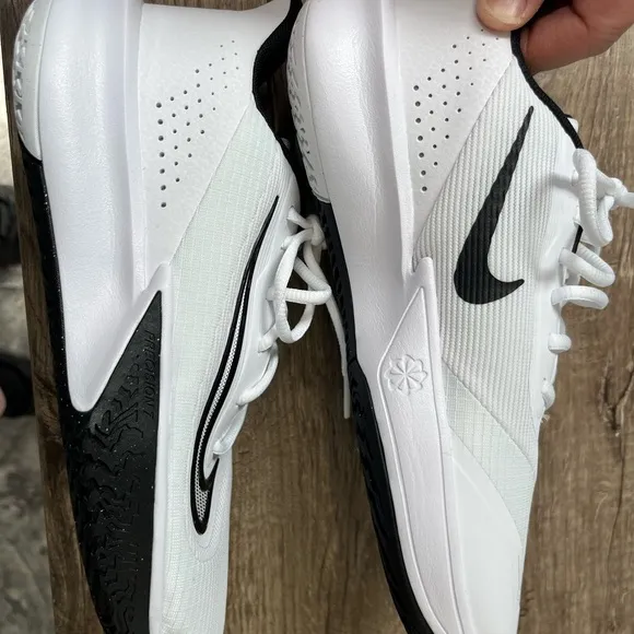 Nike Precision 7 VII Sneakers Mens 8.5 White Basketball Shoes FN0324-101