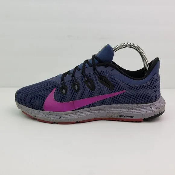 Nike Quest 2 SE Womens Size 8.5 Purple Gray Running Sneaker Shoes CJ6186-500